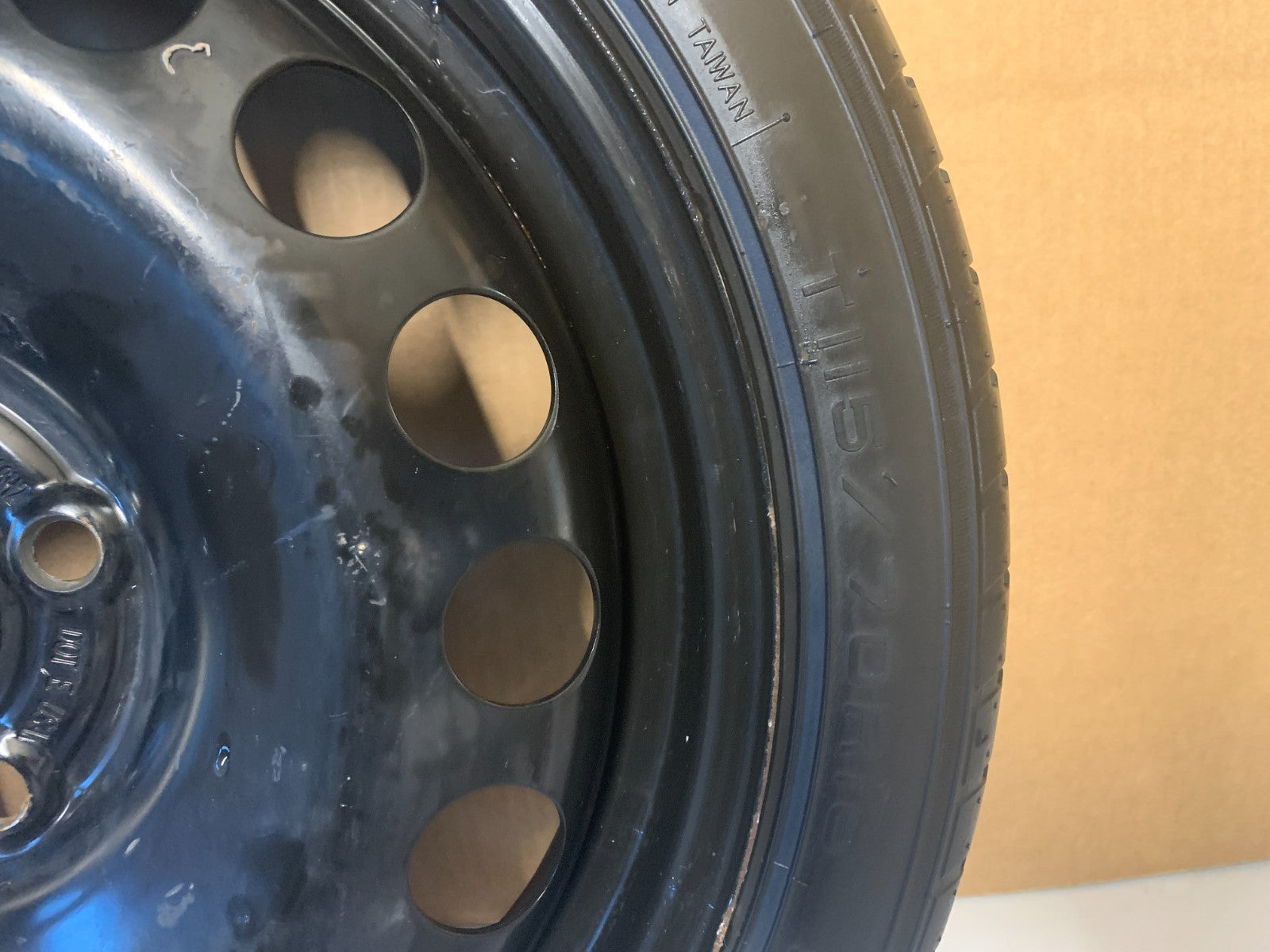 2016-2019 Chevy Cruze Sonic 16" Spare Tire Wheel Compact Donut T115/70R16 Maxxis