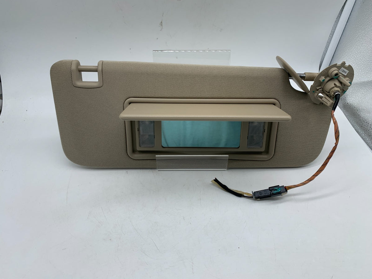 2021-2022 Buick Envision Passenger Sun Visor Beige Illuminated OEM D03B02002