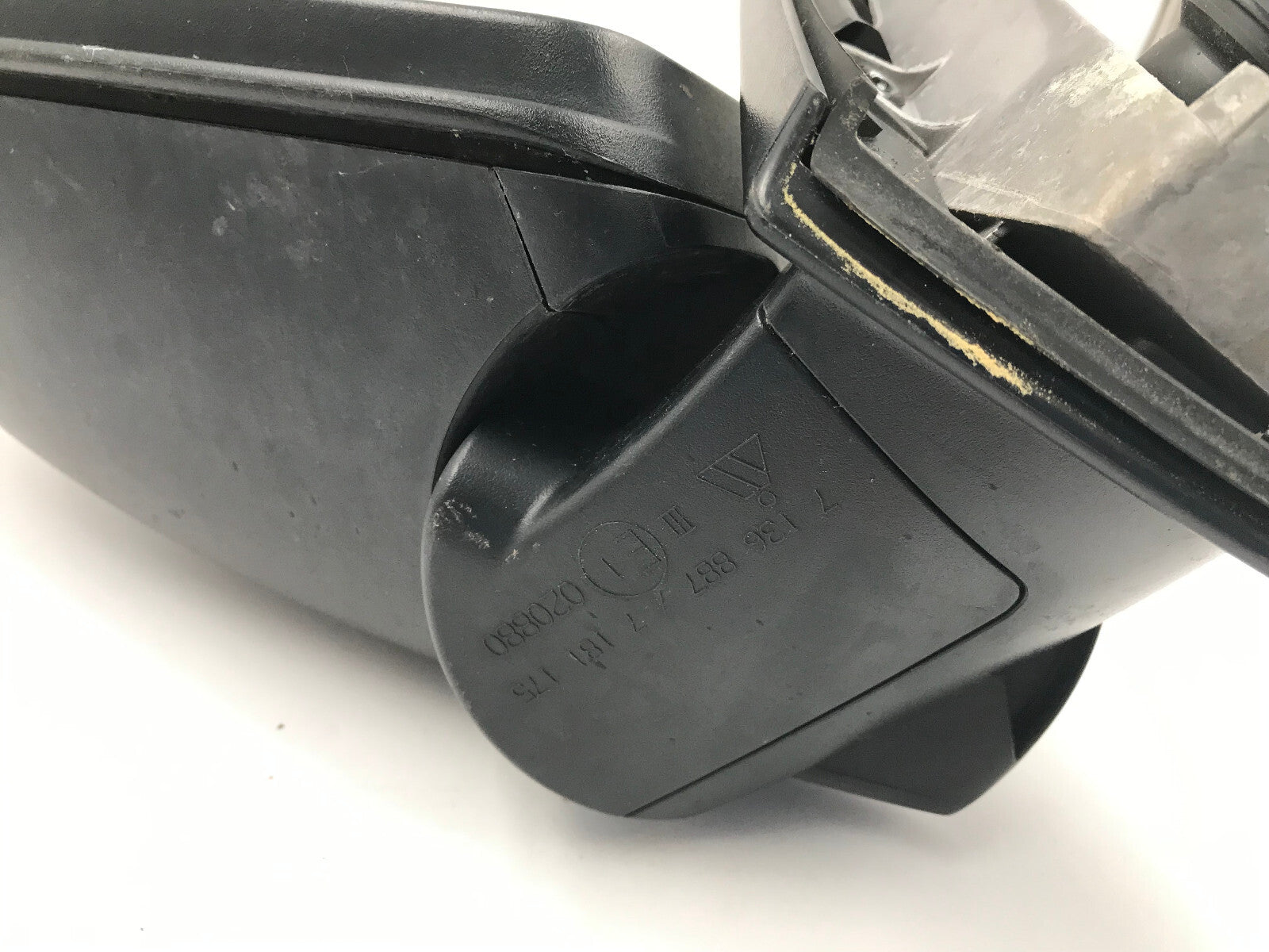 2007-2010 BMW X5 Driver Side View Power Door Mirror Silver OEM C04B60003