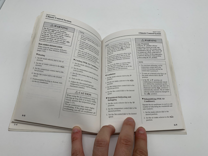 2005 Mazda 6 Owners Manual Book Guide OEM