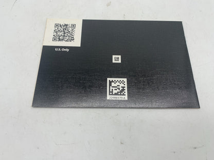 2016 Cadillac XTS Owners Manual Set with Case OEM