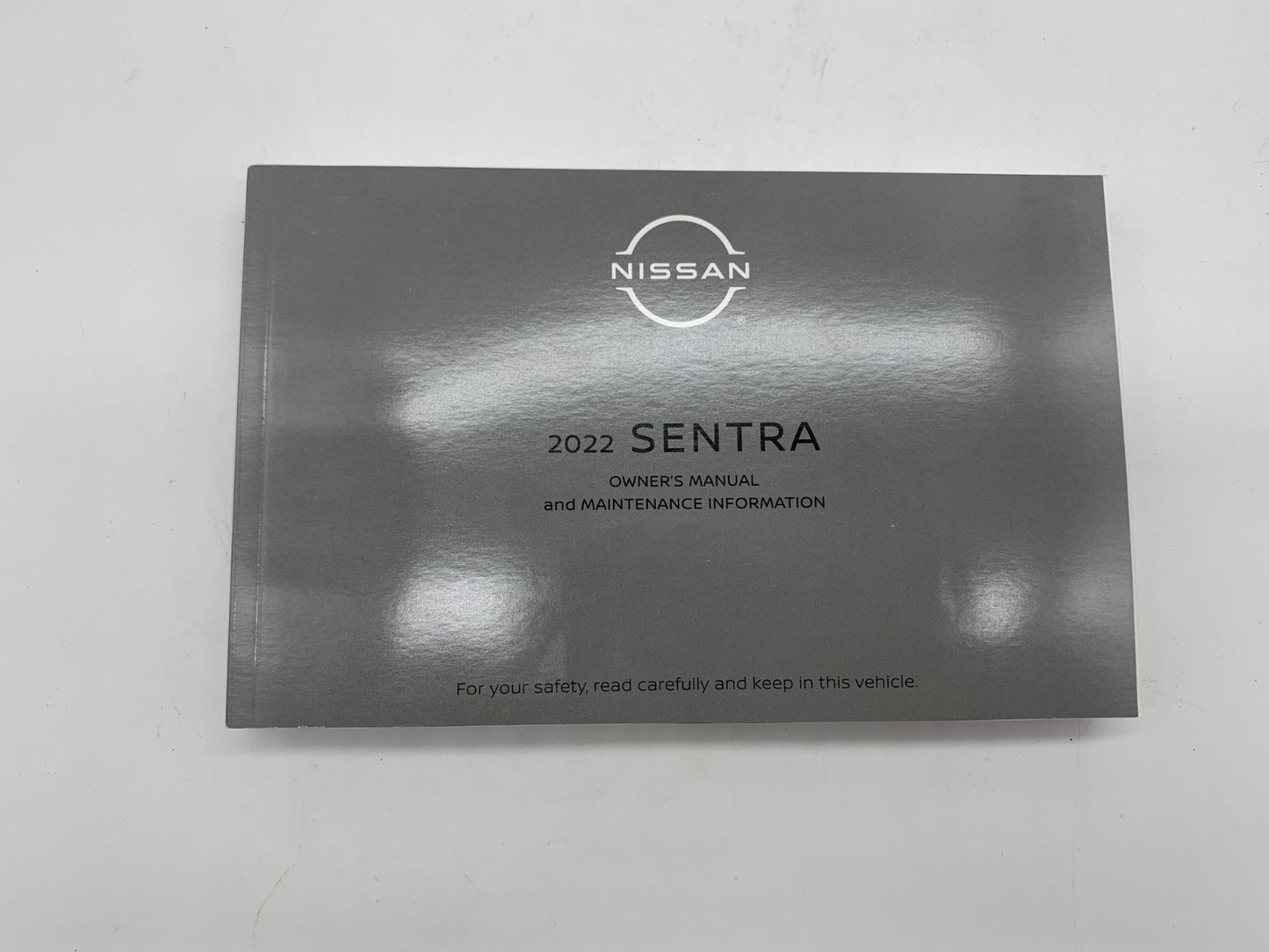 2022 Nissan Sentra Owners Manual Set with Case OEM