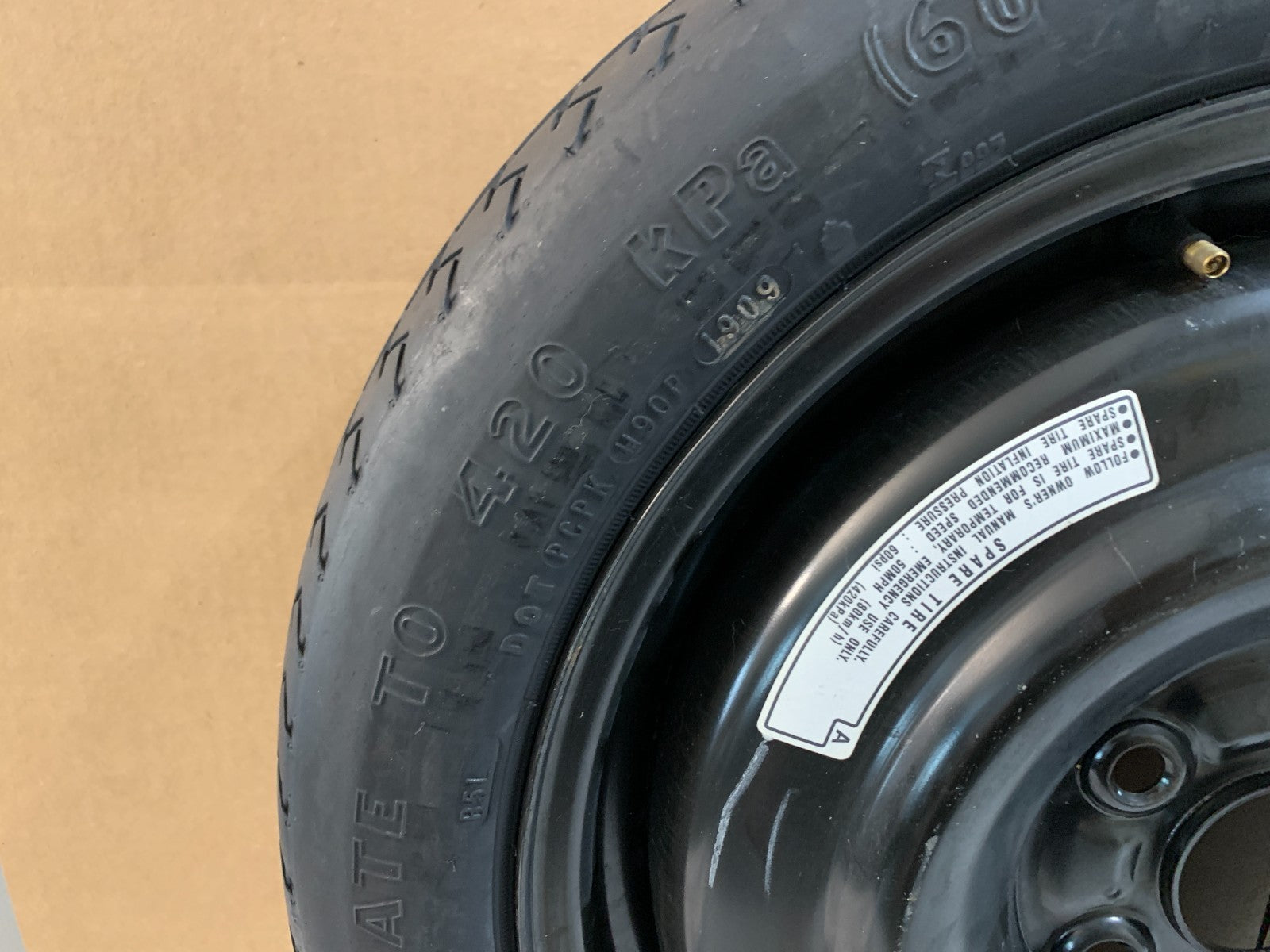 2005-2010 Honda Odyssey 17" Spare Tire Wheel Compact Donut T135/80D17