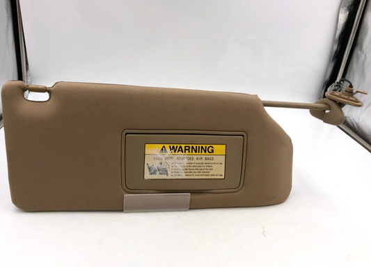 2006-2010 Honda Odyssey Passenger Sun Visor Tan Illuminated OEM C03B19019