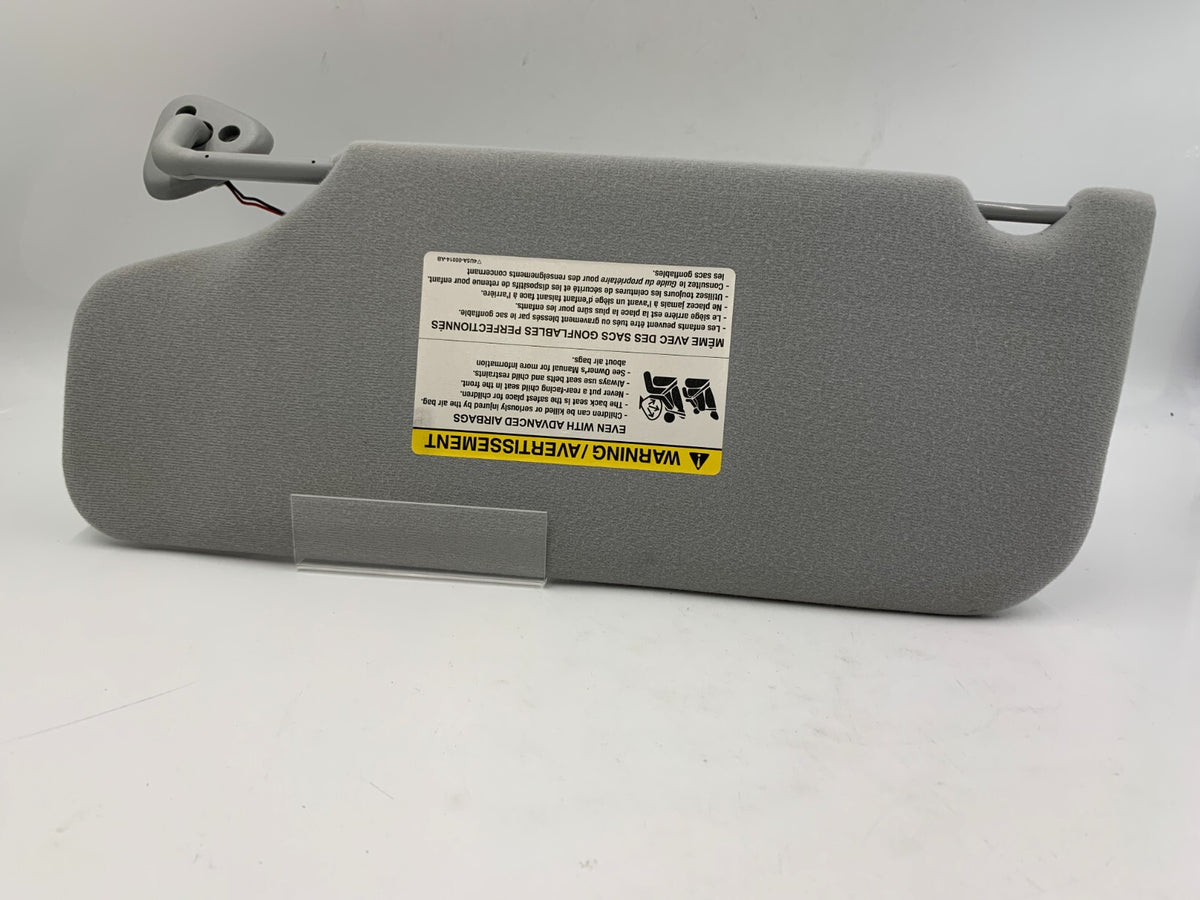2005-2007 Ford Freestyle Passenger Sun Visor Illuminated Gray OEM C04B21001