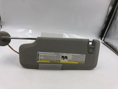 2013-2016 Chevrolet Malibu Passenger Sunvisor Gray Illuminated OEM D01B18072