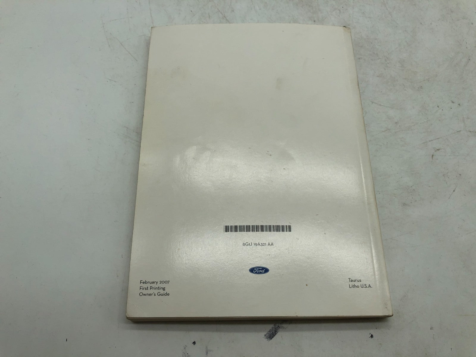 2008 Ford Taurus Owners Manual Set with Case OEM B01B35007