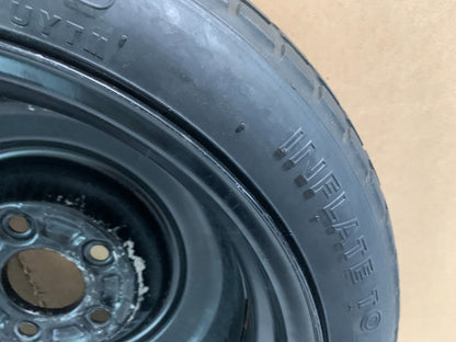 2010-2013 Mazda 3 Mazda3 15" Spare Tire Compact Donut T115/70D15 OEM Emergency