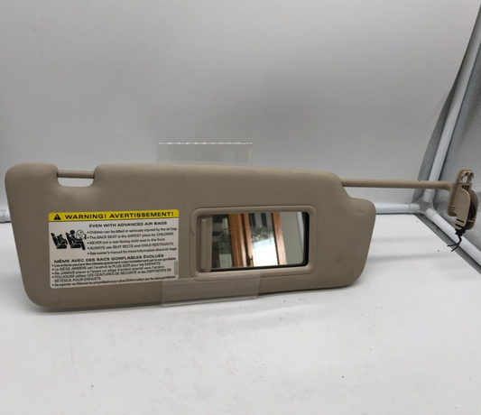 2009-2012 Audi A4 Passenger Sun Visor Gray Illuminated OEM B03B46045