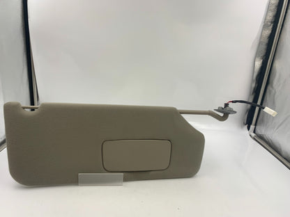 2011-2014 Toyota Sienna Passenger Visor Sunvisor Gray Illuminated OEM D04B41054
