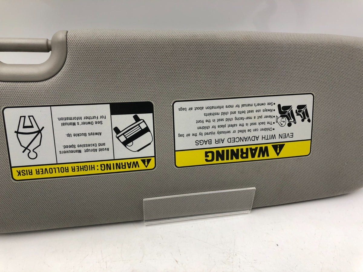 2013-2019 Hyundai Santa Fe Driver Sun Visor Gray Illuminated OEM C04B10011
