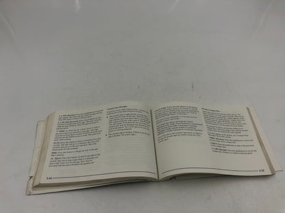 2001 Cadillac Seville Owners Manual Set with Case OEM A04B09036