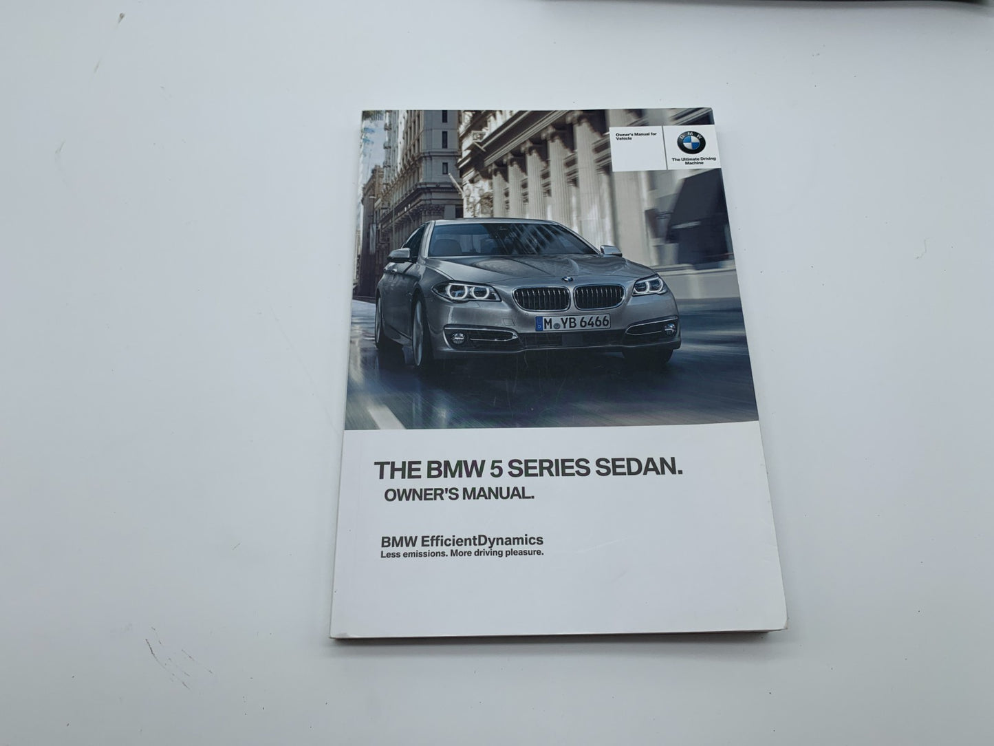 2014 BMW 5 Series Owners Manual Set with Case OEM C04B51006