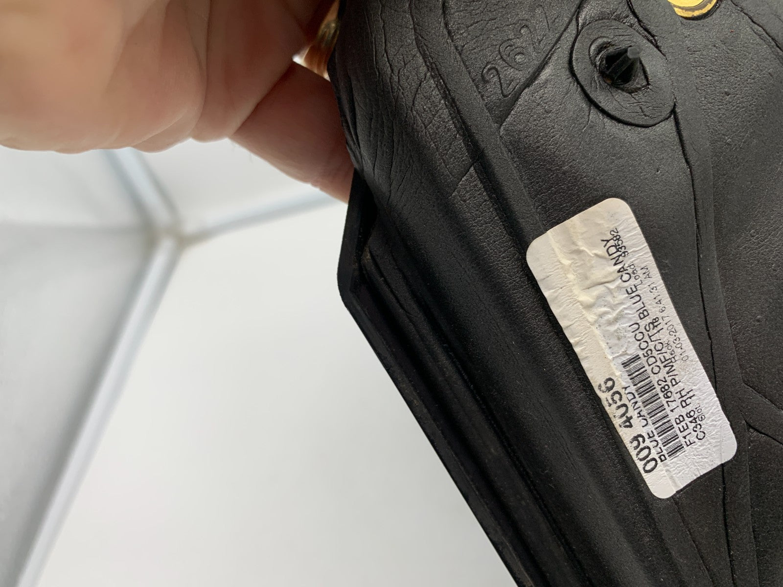 2012-2014 Ford Focus Passenger Side View Power Door Mirror Blue Candy OEM