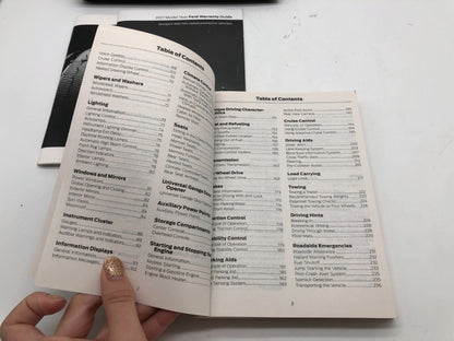 2017 Ford Fusion Owners Manual Set with Case OEM C01B53022