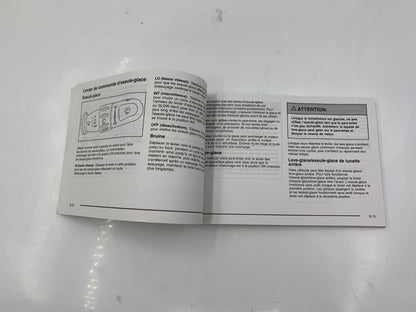 2004 Chevrolet Optra Owners Manual Set OEM D04B58008