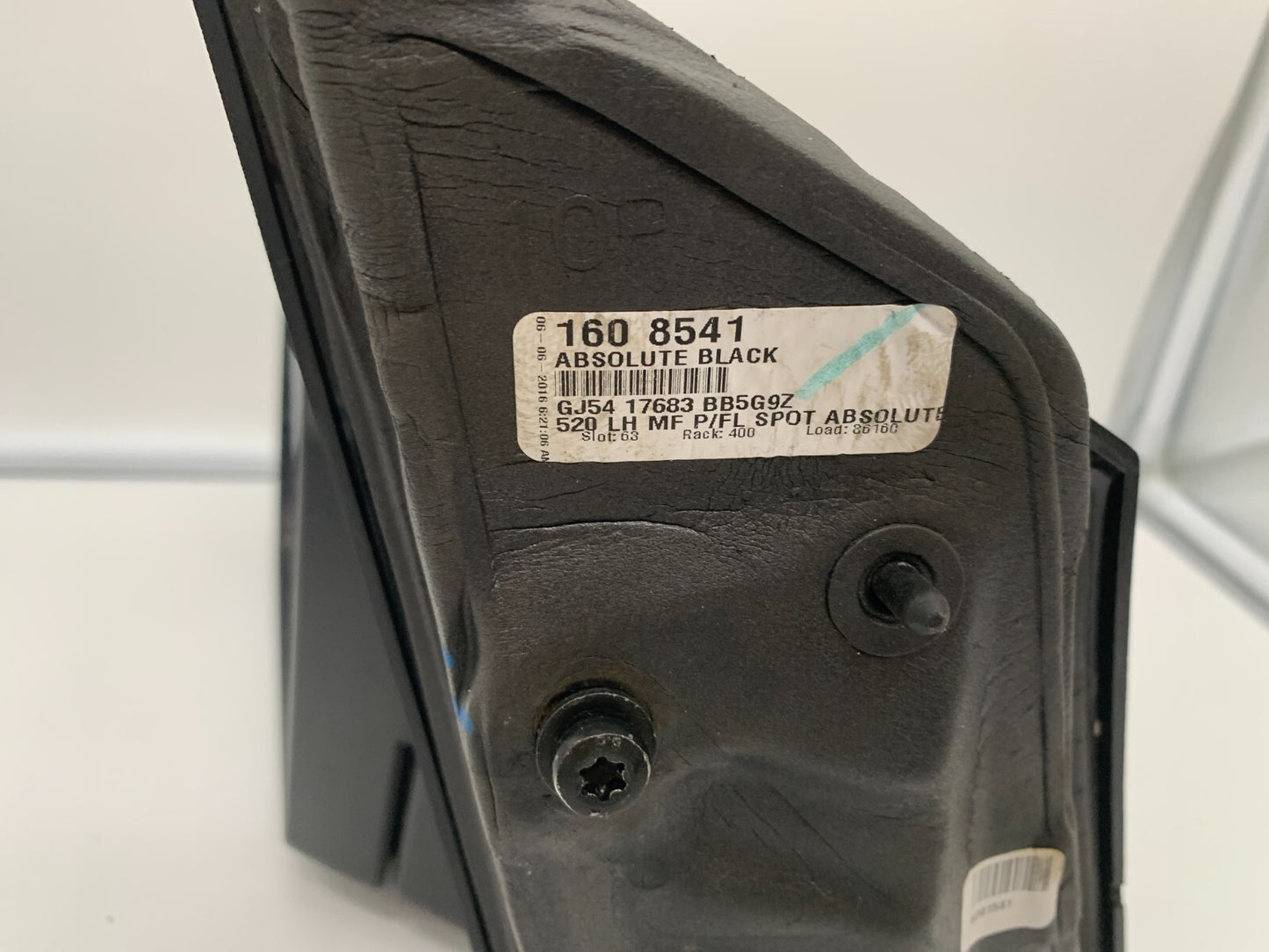 2017-2019 Ford Escape Driver Side View Power Door Mirror Black OEM A02B56043