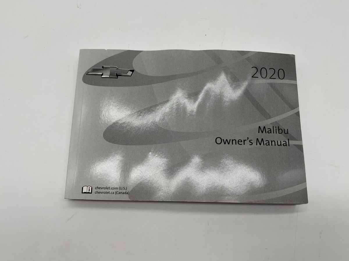 2020 Chevrolet Malibu Owners Manual Set OEM C03B23012