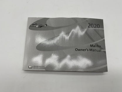 2020 Chevrolet Malibu Owners Manual Set OEM C03B23012