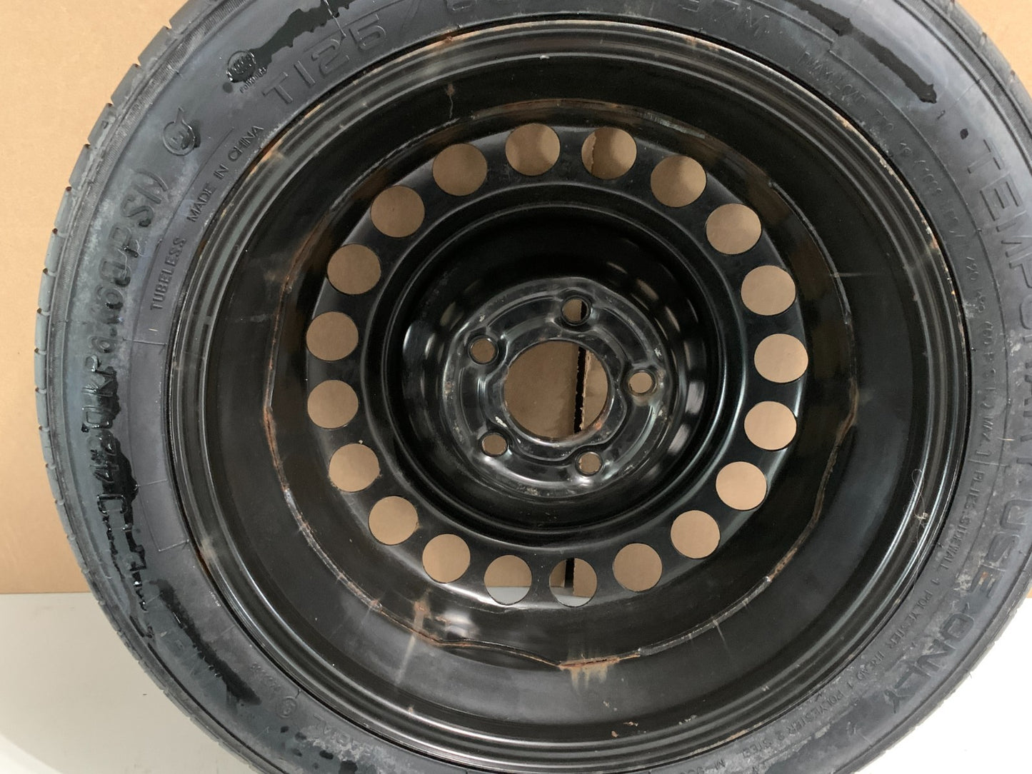 2016-2022 Chevrolet Malibu 16" Spare Tire Compact Donut T125/80R16