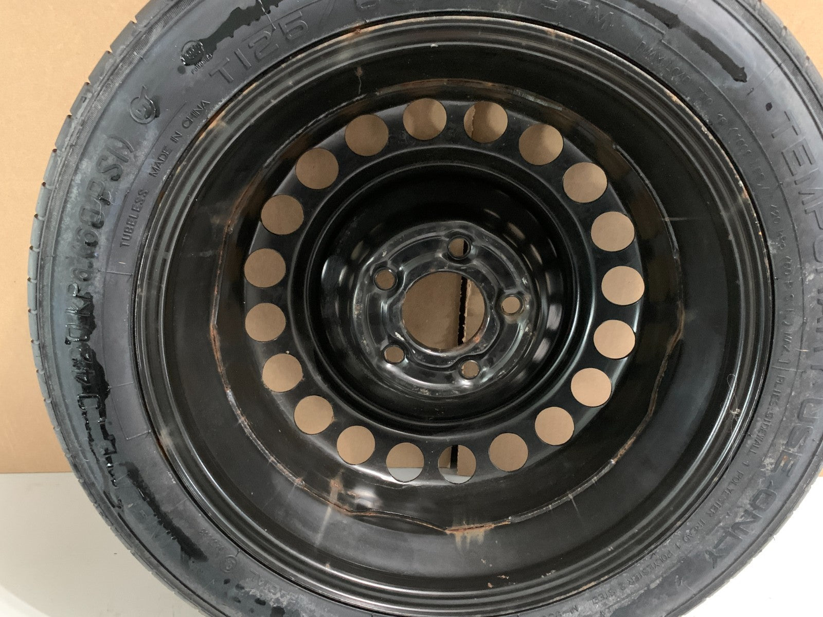 2016-2022 Chevrolet Malibu 16" Spare Tire Compact Donut T125/80R16