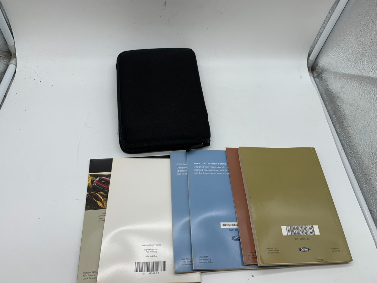 2008 Ford F150 F-150 Owners Manual Set with Case OEM R01B18021