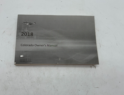 2019 Chevrolet Colorado Owners Manual OEM B03B51018