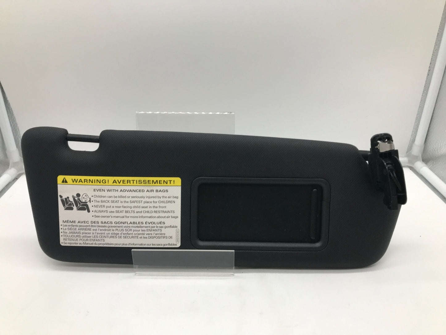 2008-2011 Audi S5 Passenger Sun Visor Black Illuminated OEM C03B42082
