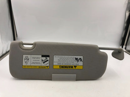 2013-2018 Hyundai Santa Fe Driver Sun Visor Sunvisor Gray OEM A01B09040