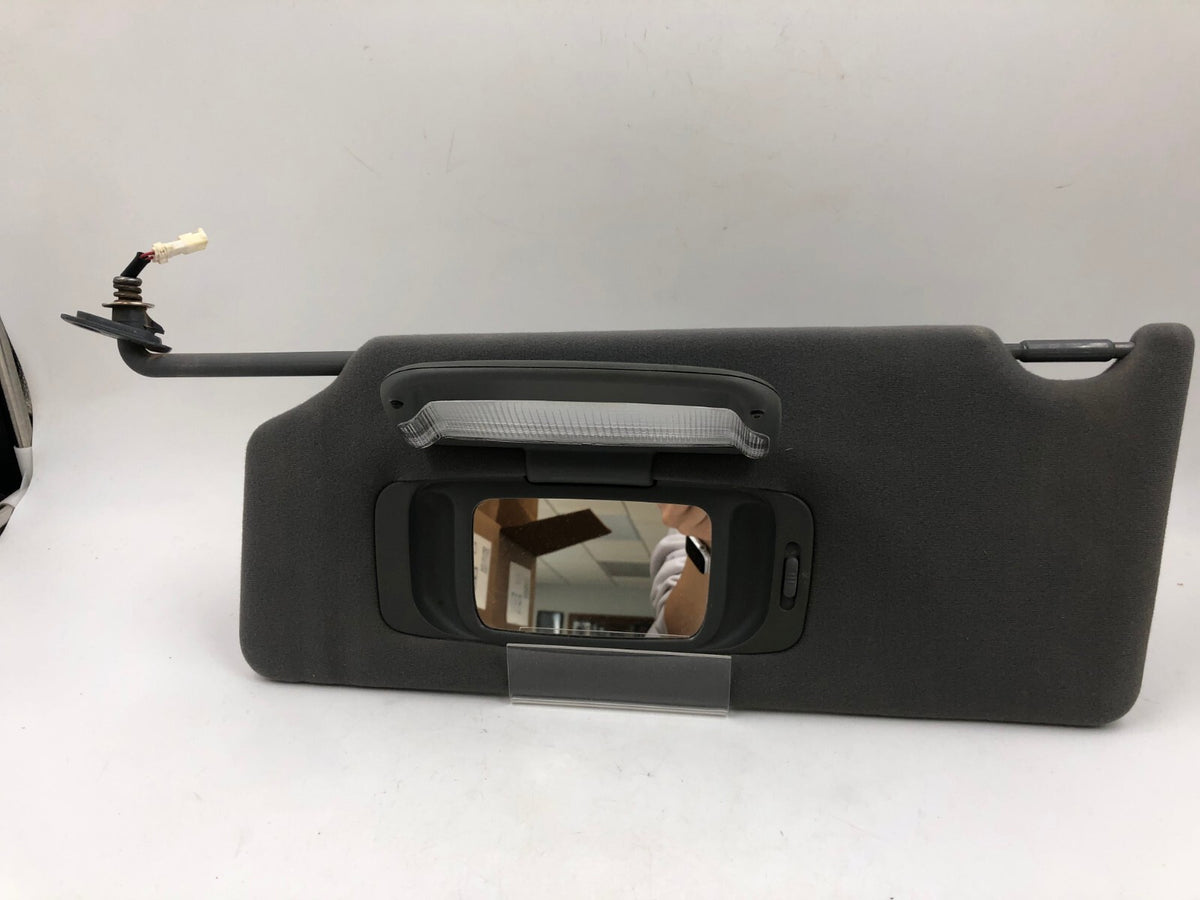 2005-2012 Toyota Avalon Driver Sun Visor Gray Illuminated OEM C02B37051