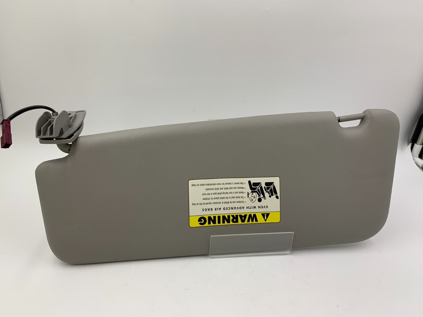 2008-2010 BMW 528i Passenger Sun Visor Gray OEM D01B11076