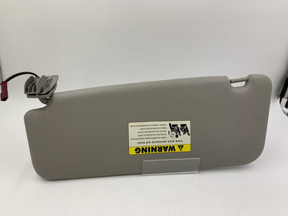 2008-2010 BMW 528i Passenger Sun Visor Gray OEM D01B11076
