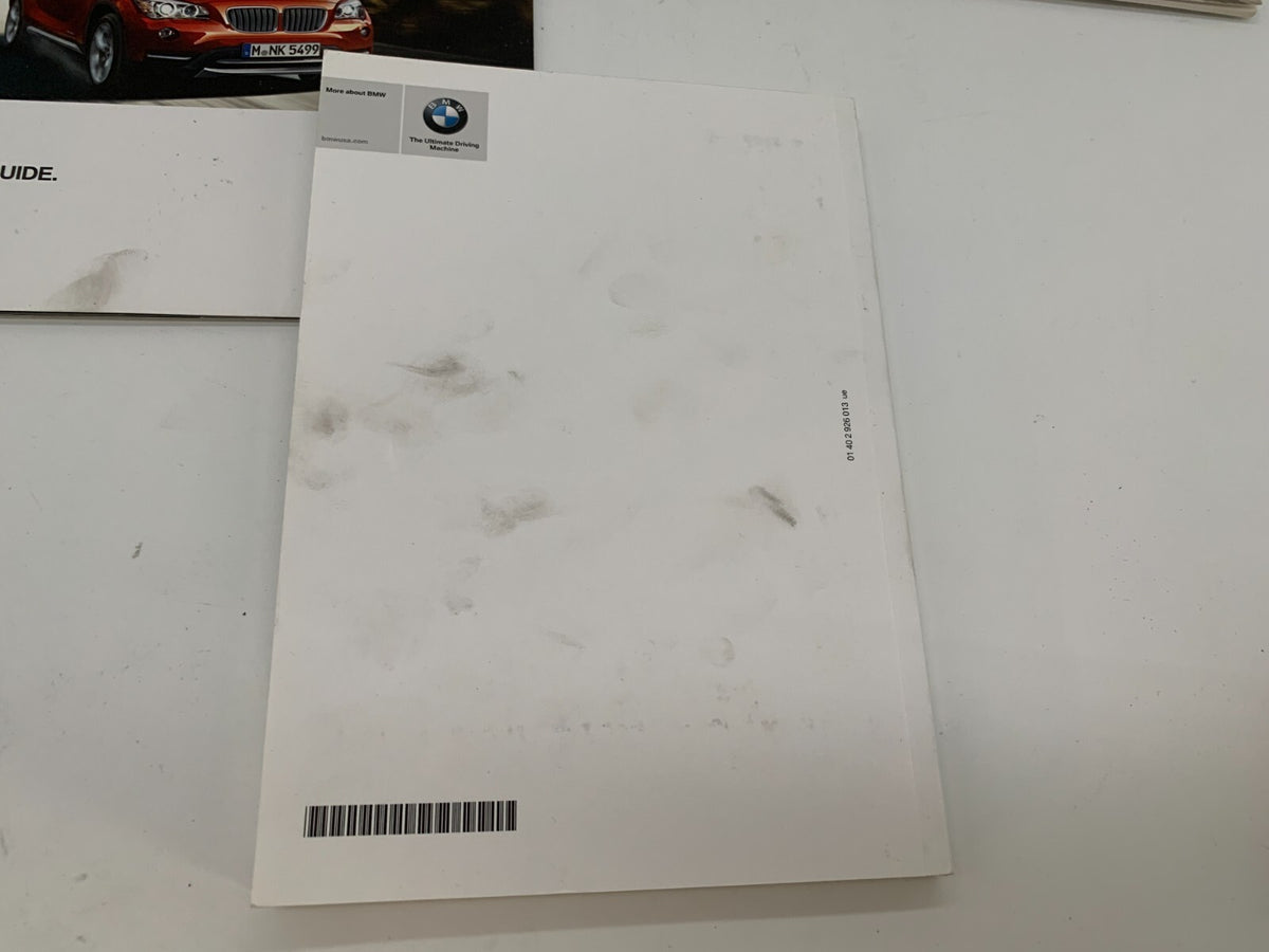 2013 BMW X1 Owners Manual Set with Case OEM R01B29021