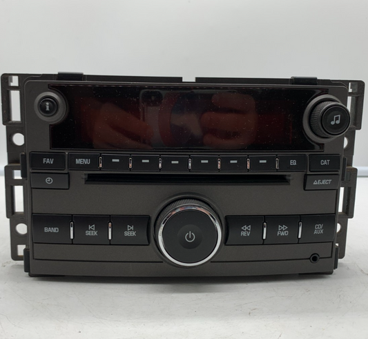 2009 Saturn Aura AM FM Radio CD Player Receiver OEM A04B15007
