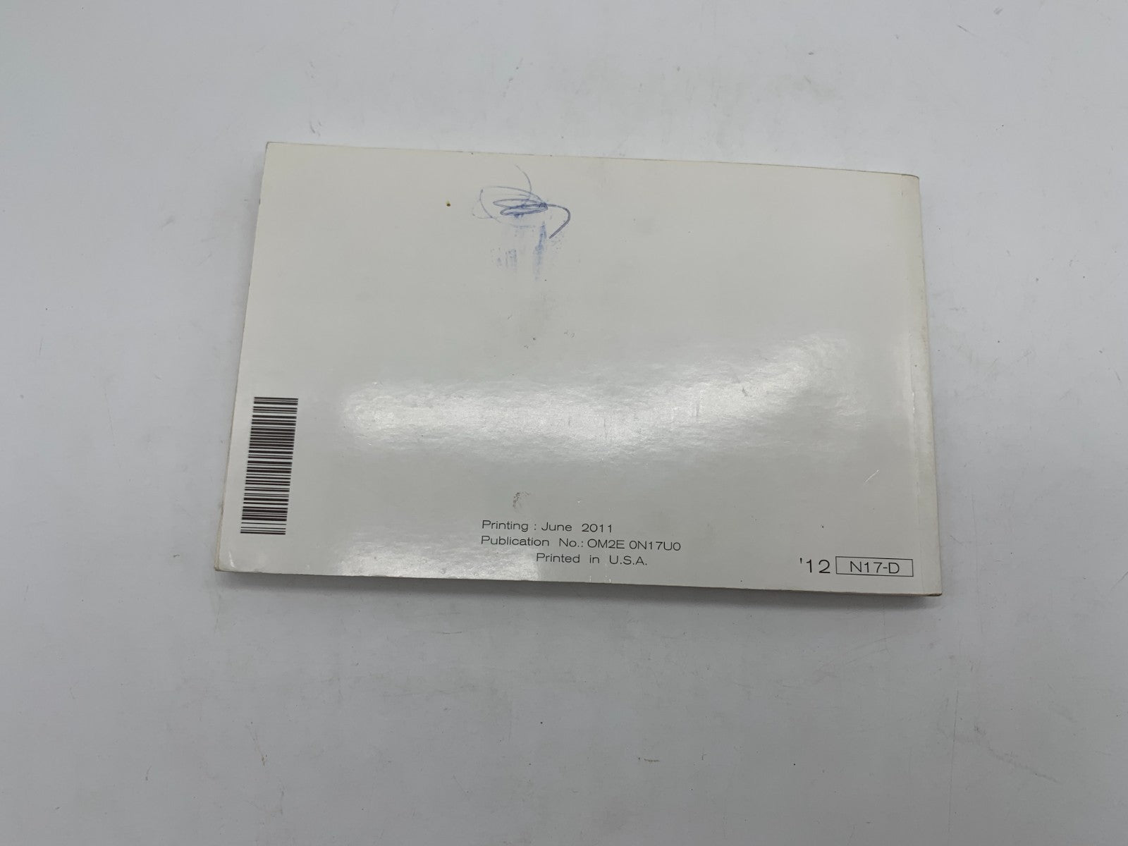 2012 Nissan Versa Owners Manual Set OEM D01B66017