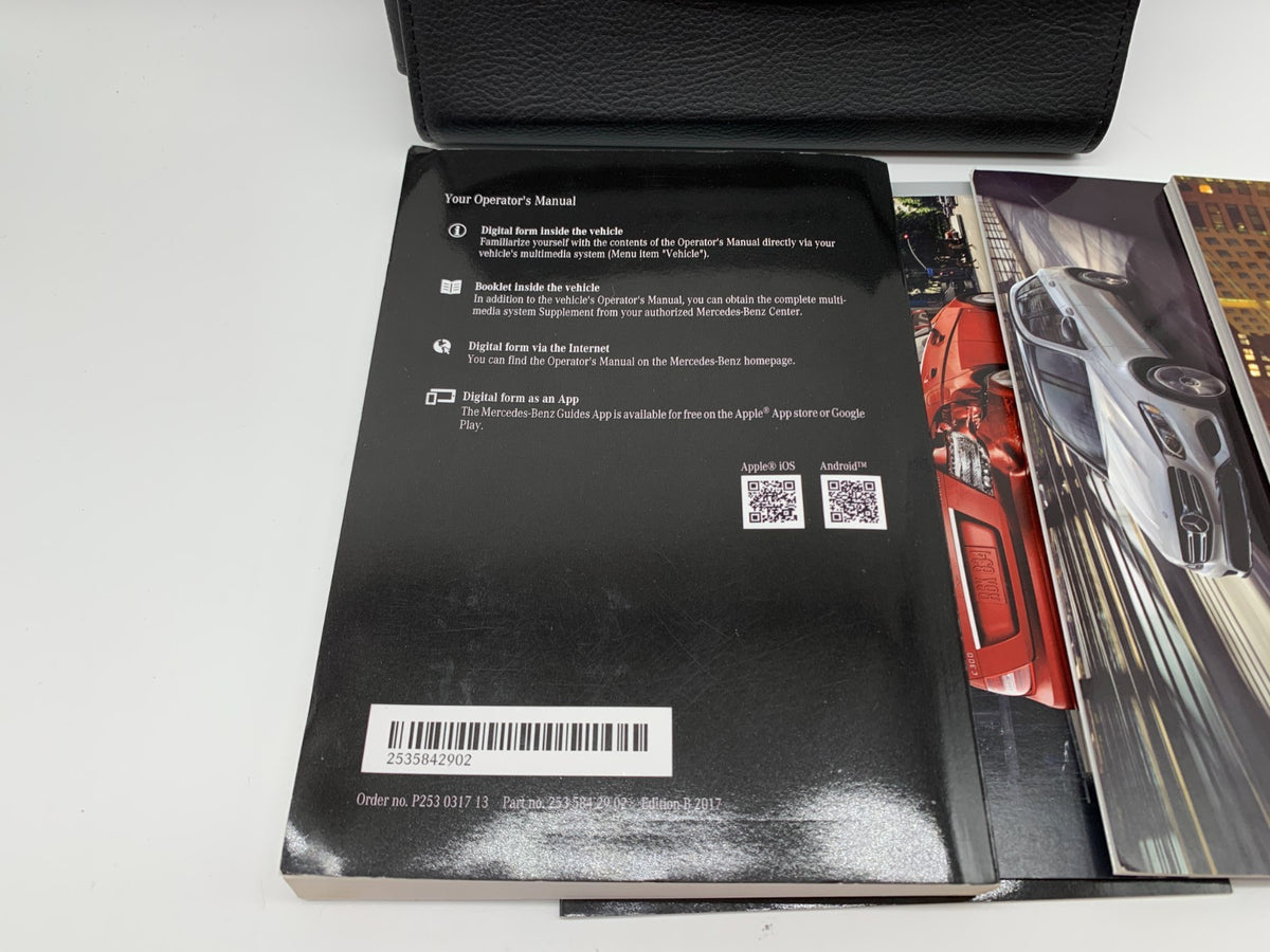 2017 Mercedes GLC Owners Manual Set with Case OEM D04B48067