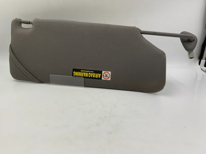 2006-2010 Honda Odyssey Driver Sun Visor Gray Illuminated OEM D02B28062