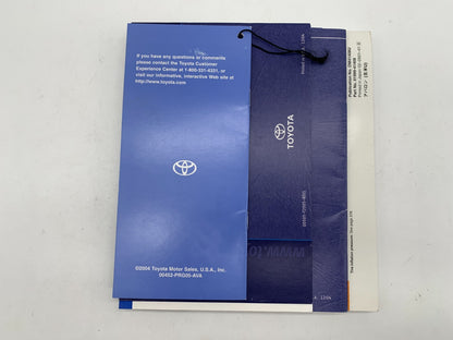 2005 Toyota Avalon Owners Manual Set OEM