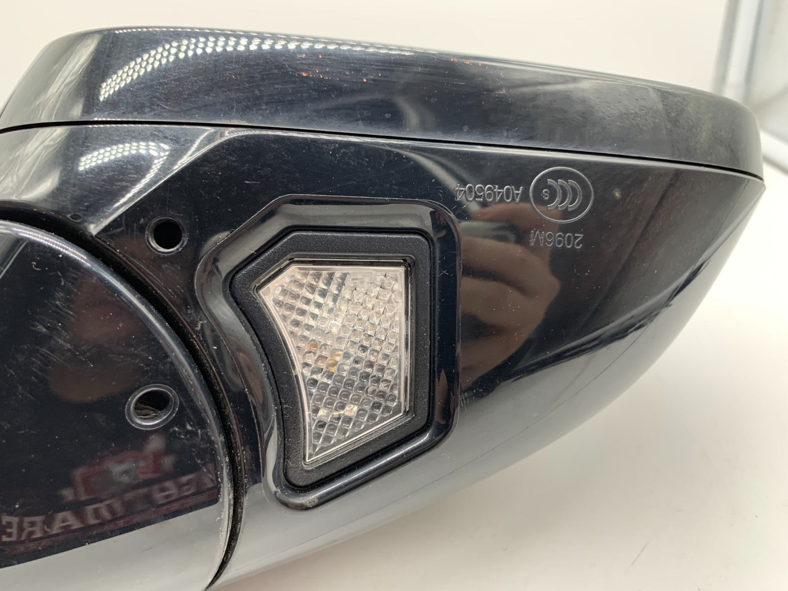 2016-2020 Jaguar XF Passenger Side View Power Door Mirror Black OEM Blind Spot