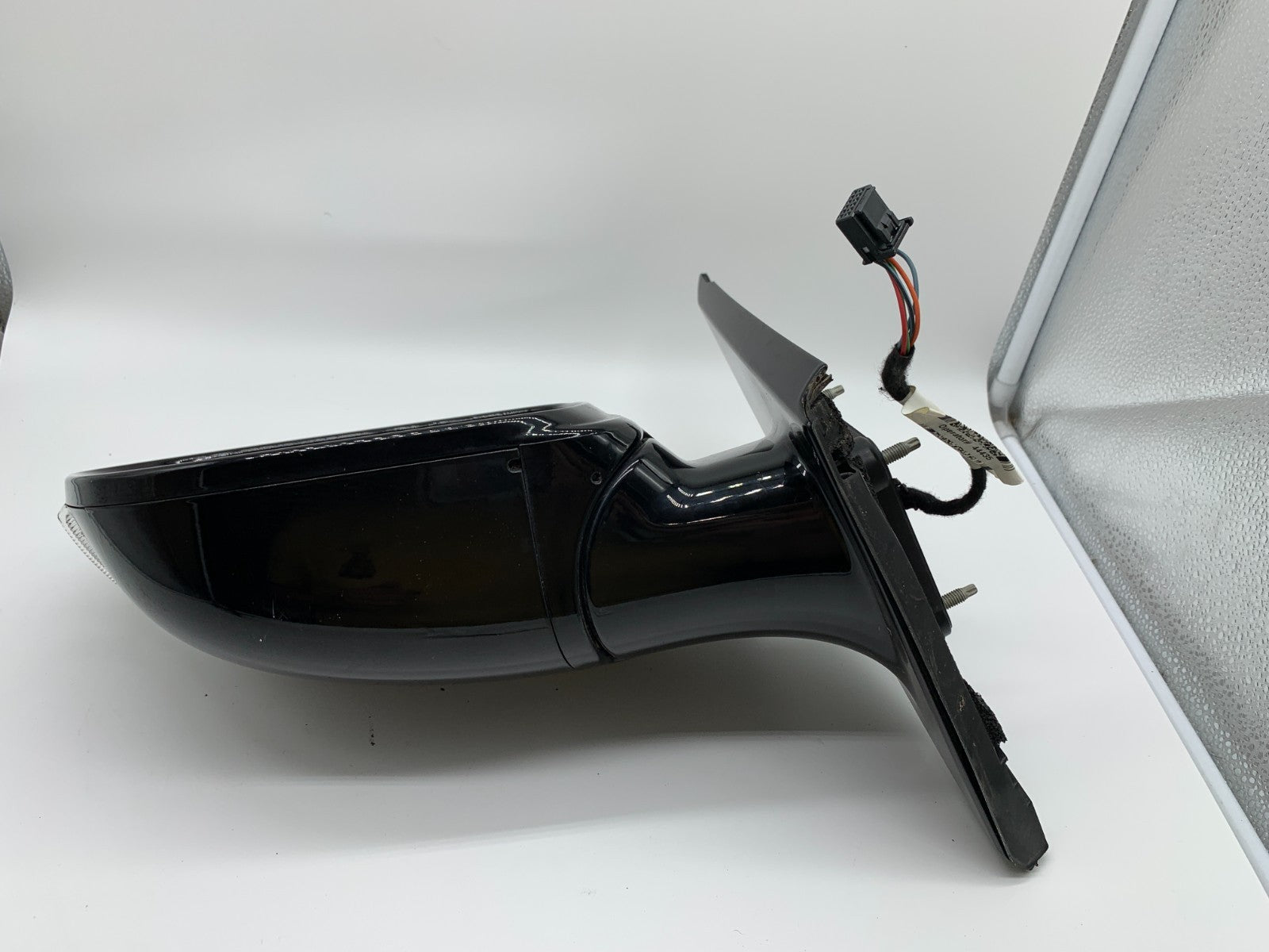 2017 Nissan Pathfinder Driver Side Power Door Mirror Black OEM C03B12009
