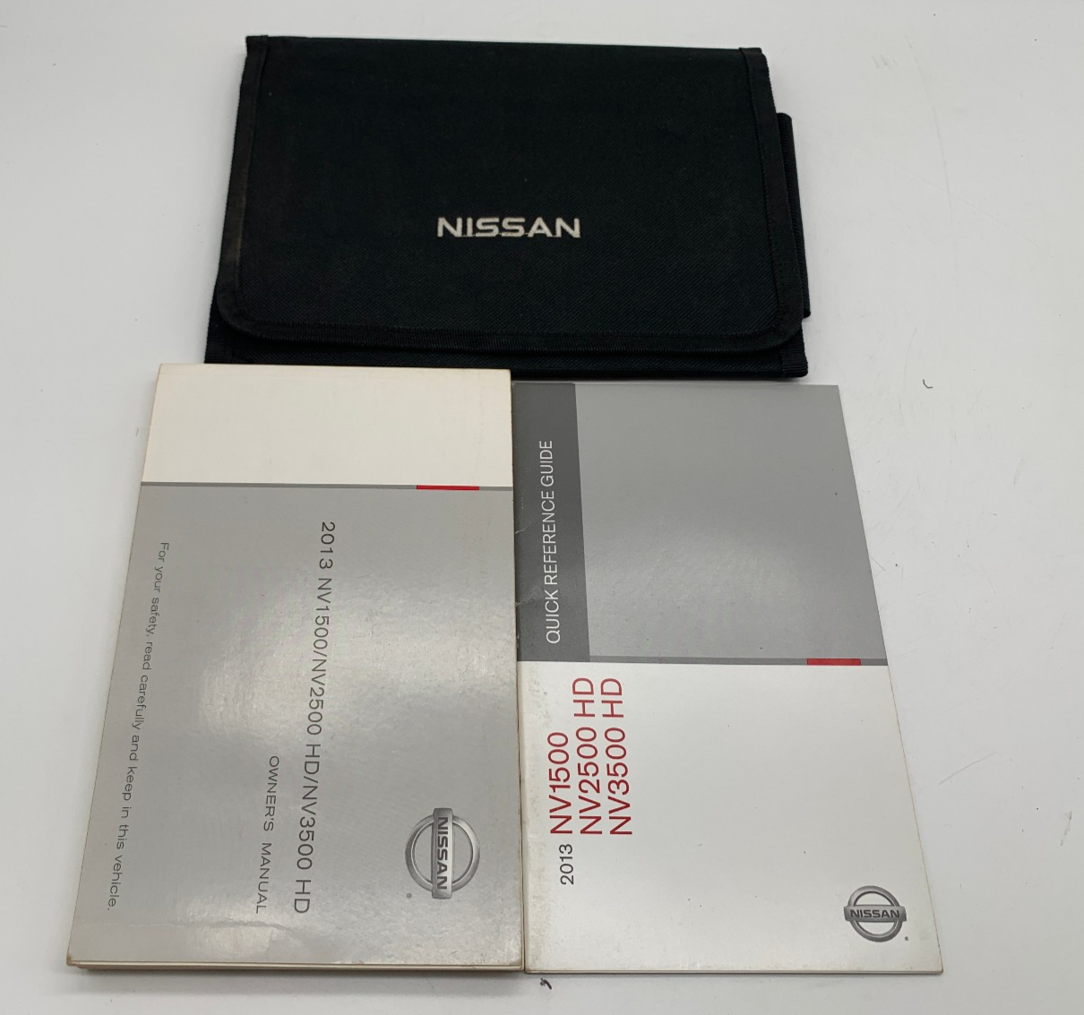 2013 Nissan NV2500 HD Owners Manual Set with Case OEM R01B37026