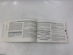 1999 Chrysler LHS Owners Manual Handbook with Case OEM E01B51027