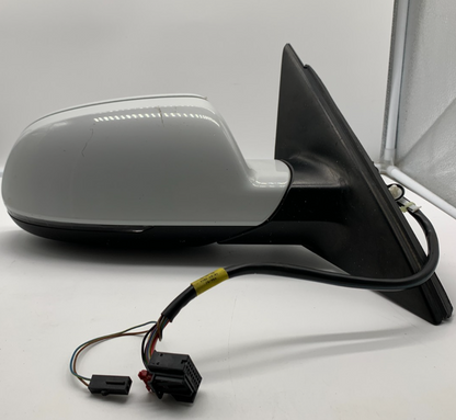 2010-2016 Audi A4 Passenger Side View Power Door Mirror White OEM B02B27005