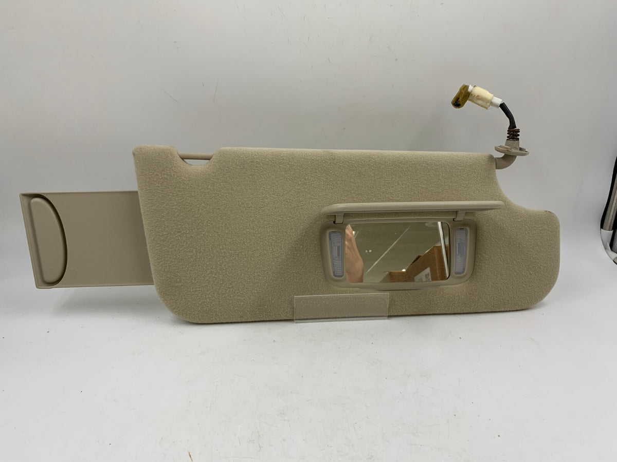 2005-2008 Buick Endeavor Passenger Sun Visor Tan Illuminated OEM C03B33056