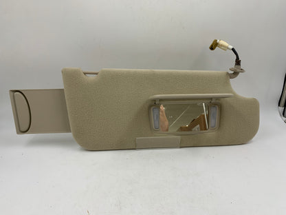 2005-2008 Buick Endeavor Passenger Sun Visor Tan Illuminated OEM C03B33056