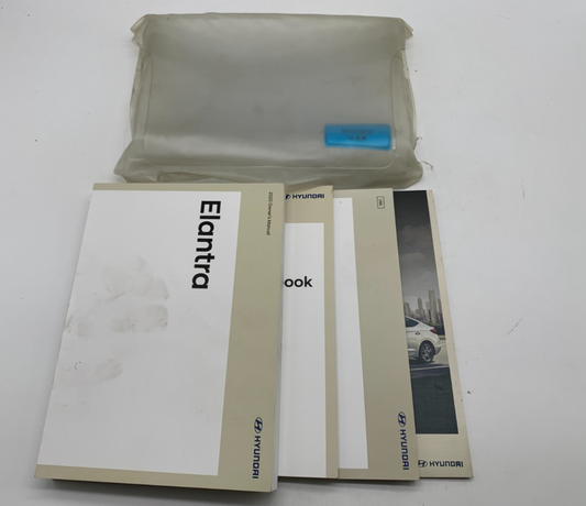 2020 Hyundai Elantra Owners Manual Set with Case OEM D03B68013