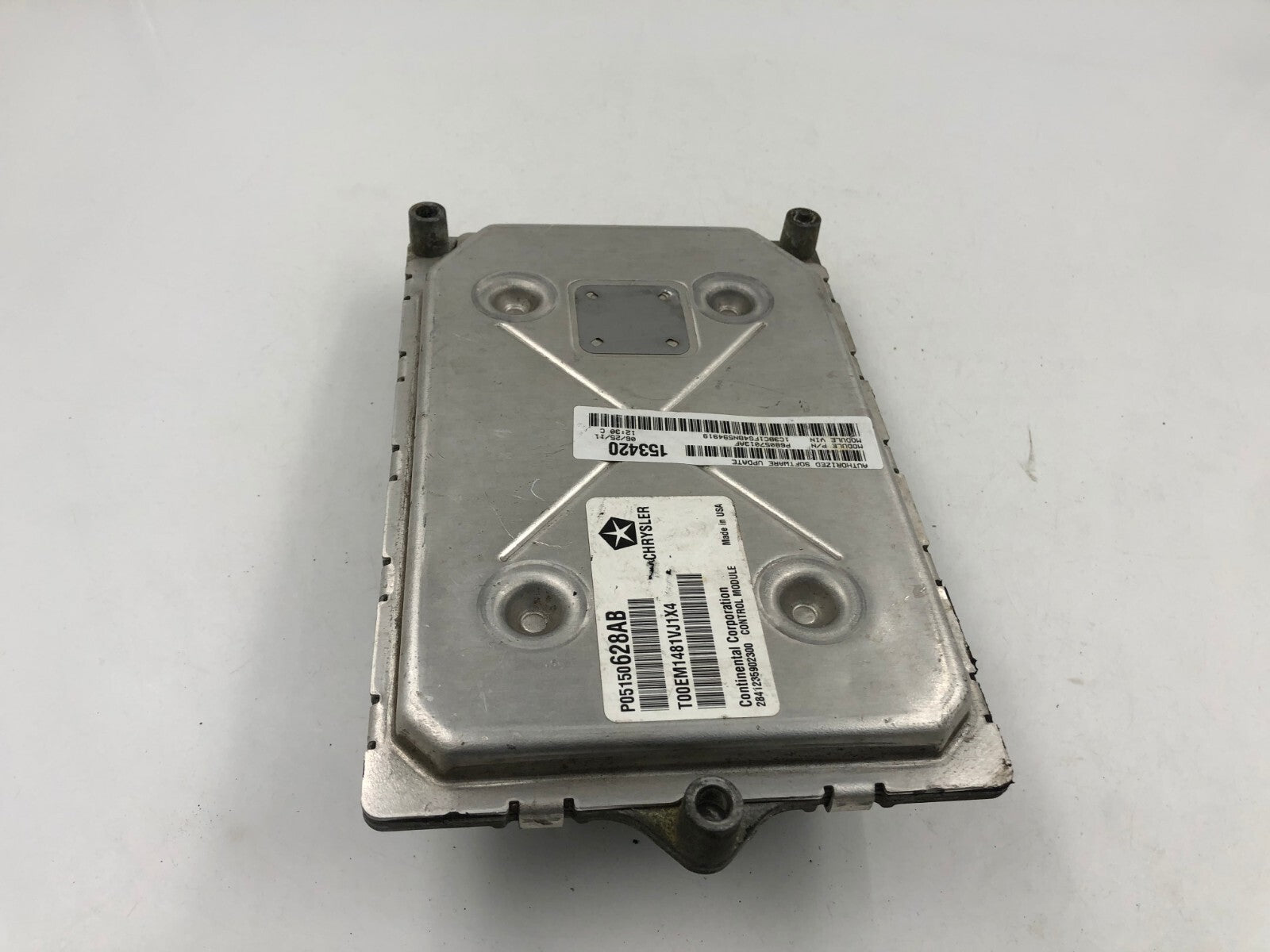 2011 Chrysler 200 Engine Control Module Unit ECU ECM OEM C02B16062