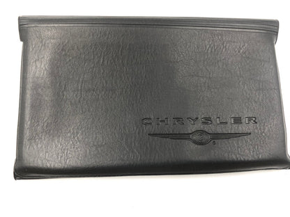 2005 Chrysler Pacifica Owners Manual with Case OEM C01B32028