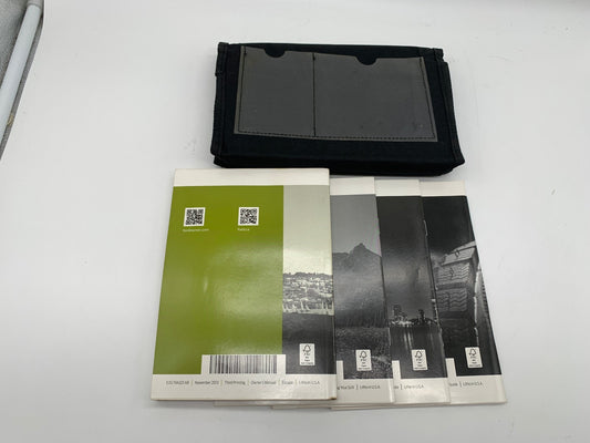 2014 Ford Escape Owners Manual Set with Case OEM R01B37024