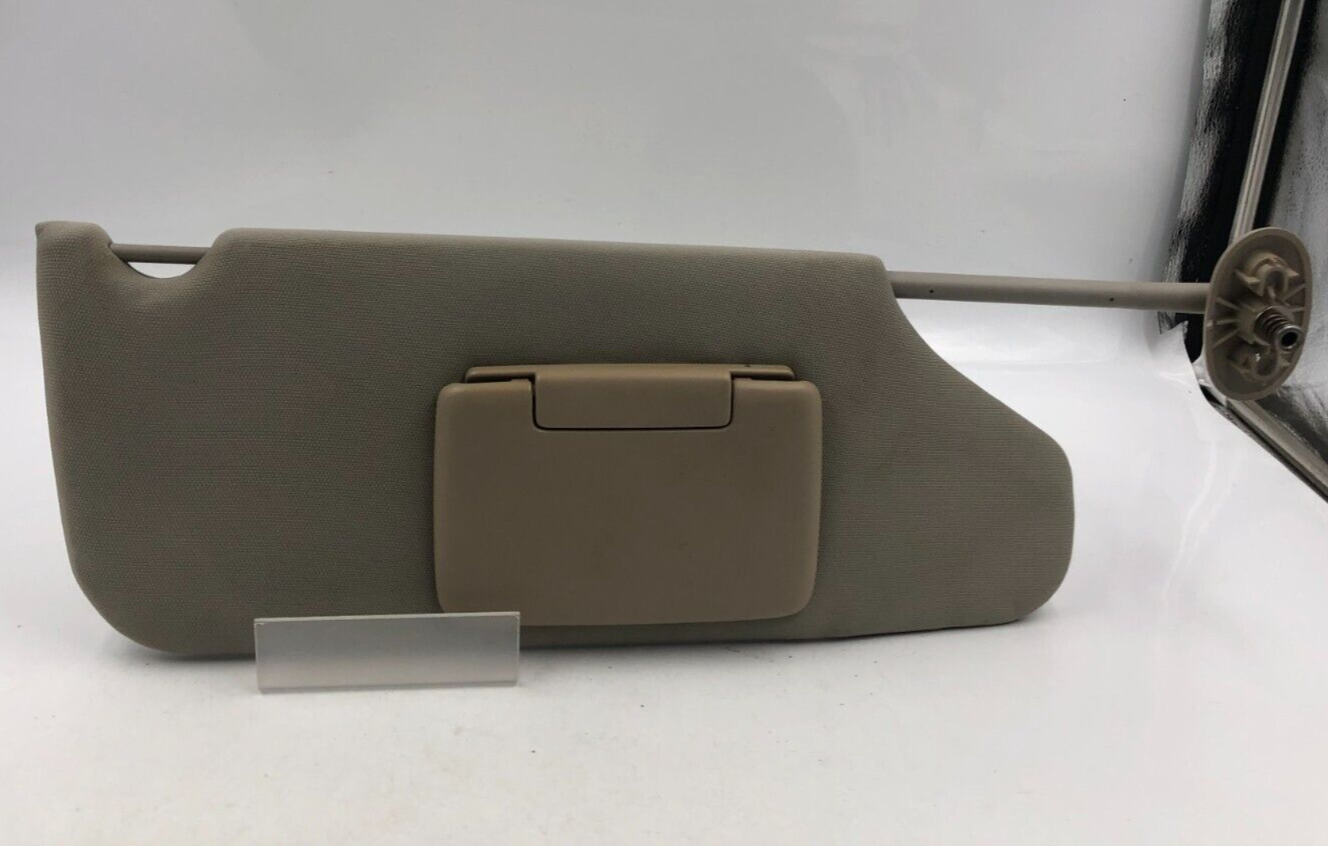 2005-2010 Jeep Grand Cherokee Passenger Sun Visor Gray OEM D01B11079